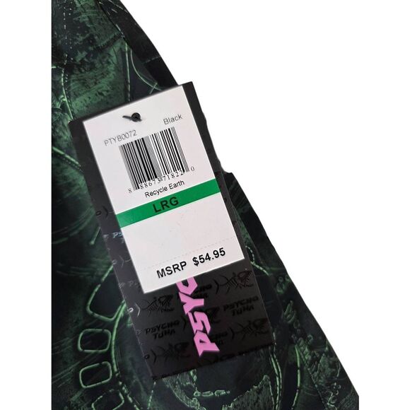 Psycho Tuna Bonded Stretch Swim Shorts Mens Size Large NEW - Picture 4 of 6